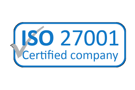 ISO 27001 Certified company