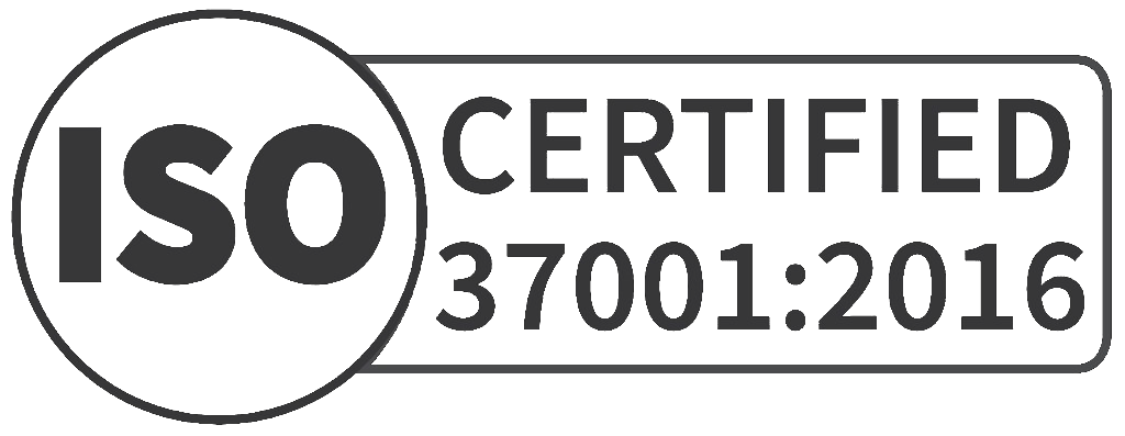 ISO 37001:2016 Certified